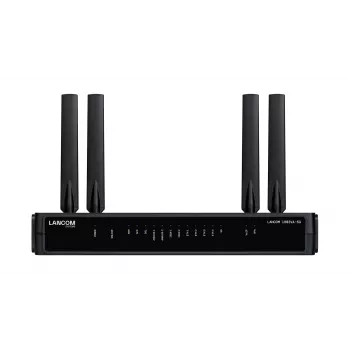 Router Lancom Systems LANCOM 1803VA-5G (EU) — 5G, Gigabit Ethernet, zewnętrzna antena SMA, 1 wentylator, zabezpieczenia AES/3DES