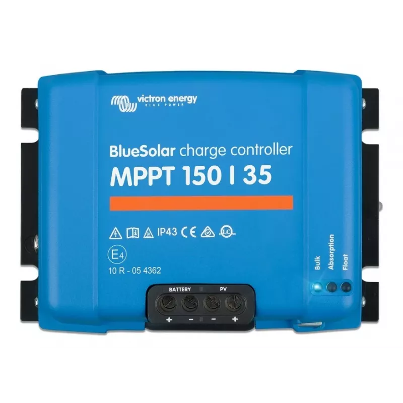 Kontroler ładowania słonecznego MPPT BlueSolar 150/35 — wejście PV 150 V, prąd ładowania 35 A