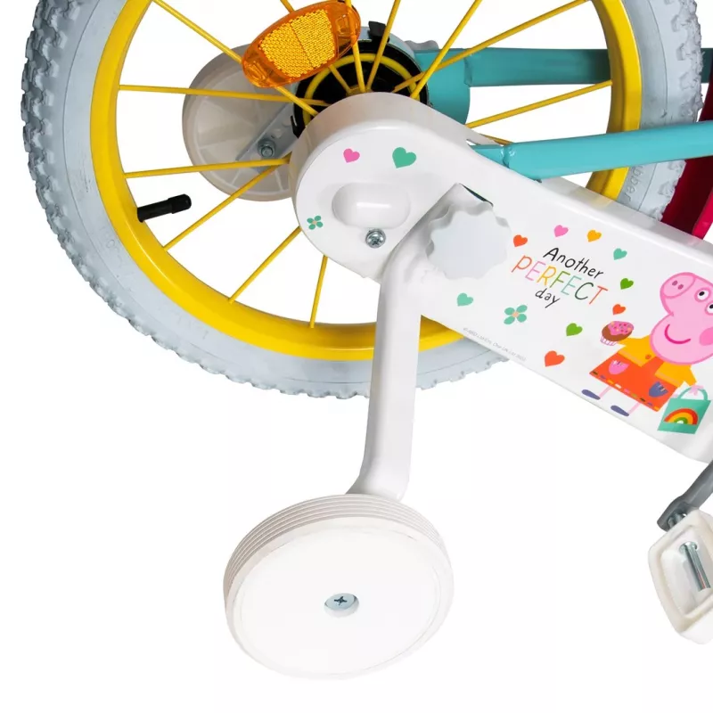 Rower dziecięcy Toimsa TOI1698 16 cali z grafiką Peppa Pig, odpowiedni dla wieku 3–6 lat