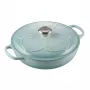 Le Creuset gourmet professional garnek flower 26 cm sea salt