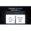 Przenośny powerbank Nitecore CARBO 10000 — litowo-jonowy 10000 mAh, 38 W PD, USB-A + USB-C, szary