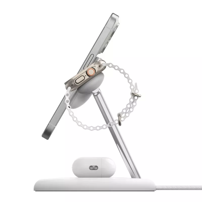 Ładowarka Belkin WIZ023VFBK do urządzeń mobilnych, słuchawek, smartfona, smartwatcha, czarna, USB, ładowanie bezprzewodowe, do użytku wewnętrznego