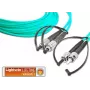 Kabel światłowodowy Lightwin LDP-50 FC-ST 5.0 OM3 5 m w kolorze aqua (LDP-50 FC-ST 5.0 OM3)