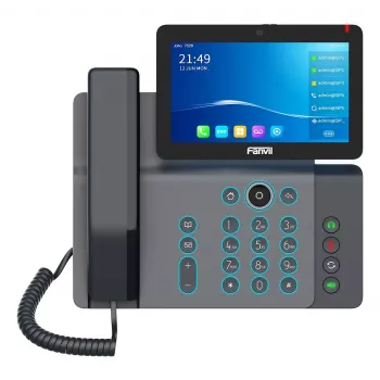 Telefon IP Fanvil V67 Czarny 20 linii LCD Wi-Fi