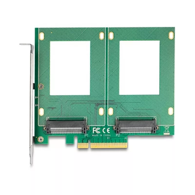 Wewnętrzny adapter U.2 DeLOCK 90162 Interfejs hosta PCIe Wskaźniki LED