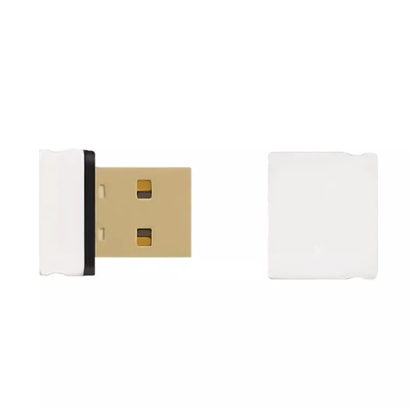 Qoltec - Karta sieciowa - USB 2.0 - 802.11b/g/n - Biały
