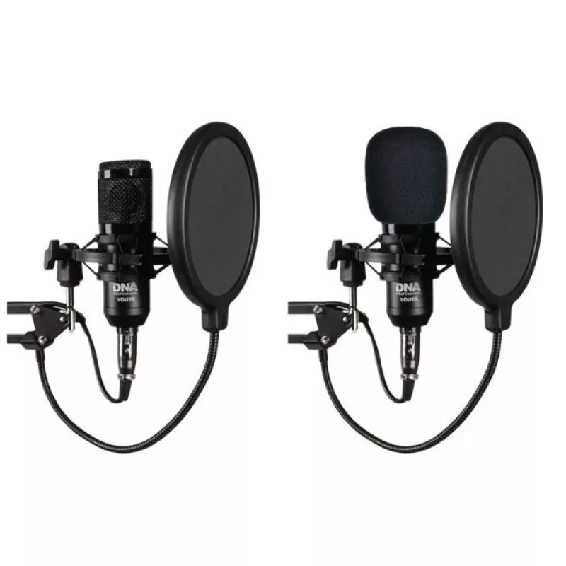 Zestaw mikrofonowy Bitmat DNA YOU2B — mikrofon, interfejs audio, statyw i kable