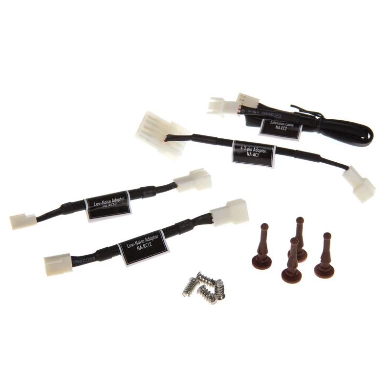 Wentylator Noctua NF-S12A FLX 120 mm do obudowy, 12 V, 700–1200 obr./min, przepływ powietrza 107,5 m³/h, 1,44 W
