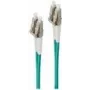 ALOGIC - Kabel krosowy - LC Multi-Mode (M) na LC Multi-Mode (M) - 2,0m - 2 mm - Światłowodowy - Dupleks - 50/125 mikrometrów - OM3 - Bezhalogenowy (LCLC-02-OM3)