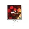 Elite Screens | Przenośny ekran projekcyjny rozkładany na statywie | T92UWH | Przekątna 92 cale | 16:9 | Szerokość obrazu (W) 203,2 cm | Czarny