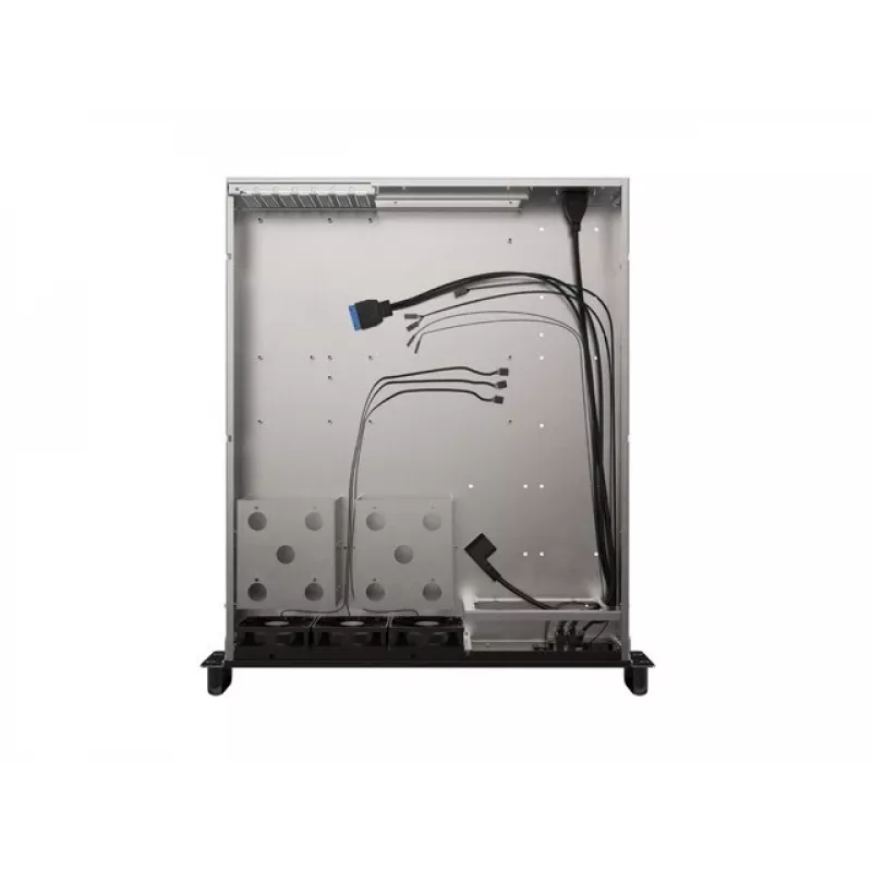 Rack Chassis Lanberg SC01-5202-12B 2U Czarny 3 Wentylatory HDD+SSD