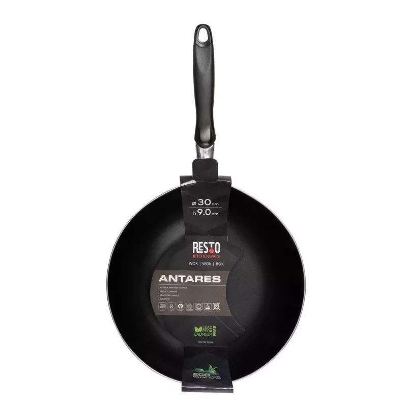 Resto Kitchenware 93603 patelnia Wok/Patelnia do stir-fry Okrągła