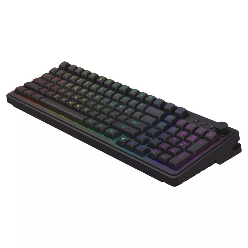 Klawiatura gamingowa Savio Galaxis USB QWERTY US English Czarny