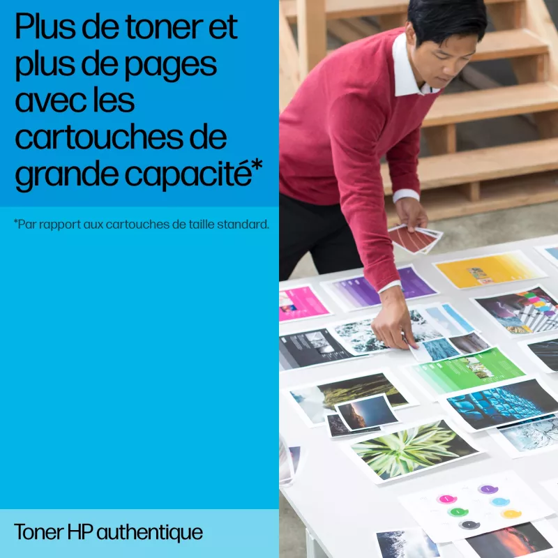 HP 222A - Cyan - original - LaserJet - Tonerpatrone (W2221A) - für Color LaserJet Pro MFP 3302fdn