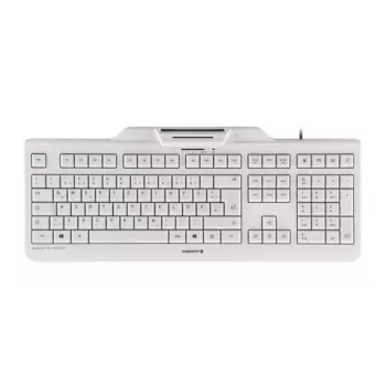 Klawiatura CHERRY KC 1000 SC USB szwajcarska szara