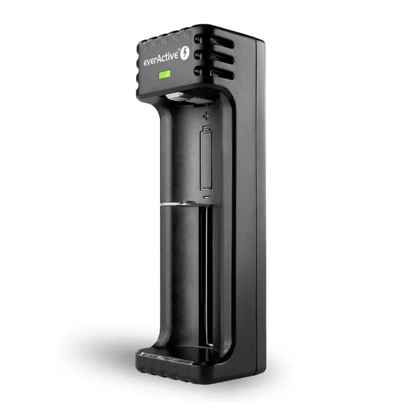 Ładowarka do akumulatorów everActive LC100C USB-C do ogniw Li‑Ion, wejście USB‑C, model LC100C
