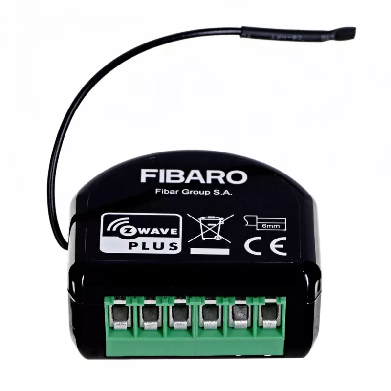 Moduł ściemniacza Fibaro Dimmer 2 FGD-212 Z-Wave, czarny