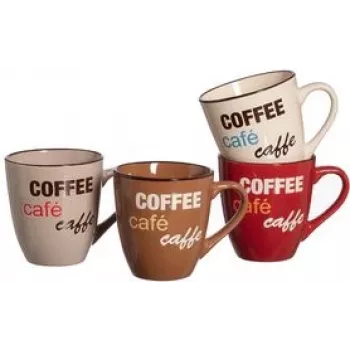 Ceramiczny kubek do kawy ritzenhoff & breker Coffee Talk 0,39 L można myć w zmywarce
