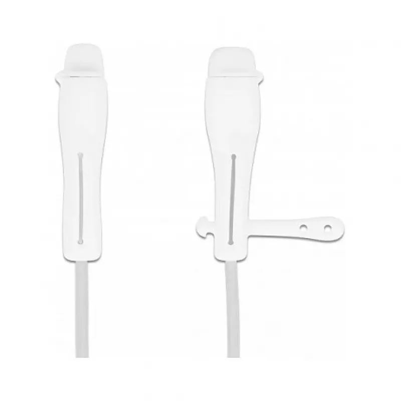 DeLOCK osłona przeciwpyłowa na męskie złącze USB Type-C i męskie złącze Apple Lightning, zestaw 2 sztuki, biały