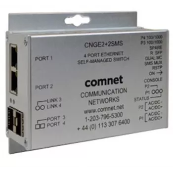Przełącznik ComNet Intelligent Self Managed Ring CNGE2+2SMSPOEHO 2 porty PoE