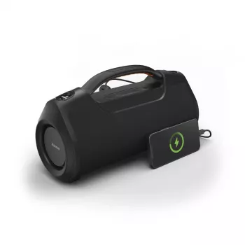 Soundbar HAMA Soundbarrel 2.0 czarny Bluetooth bezprzewodowy — kompaktowy 2.0-kanałowy