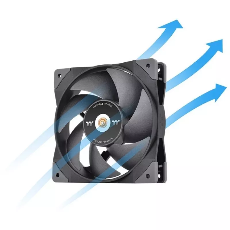 Thermaltake SWAFAN GT12 Wentylator obudowy 120mm - Czarny