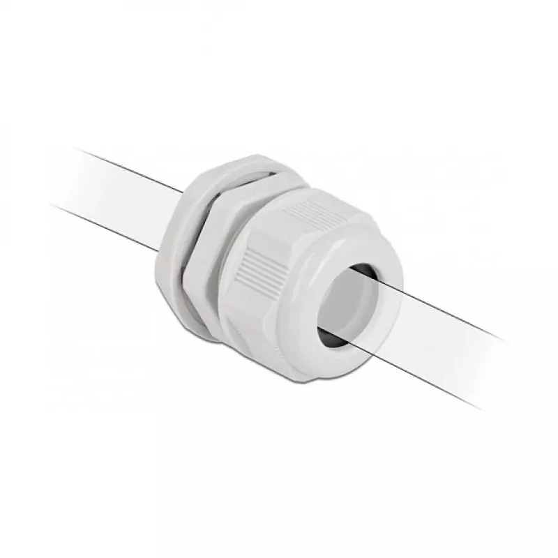 Dławik kablowy DeLOCK 60364 szary plastik 2 szt.