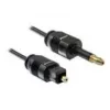 Toslink kabel audio DeLOCK 82876 2m Mini-TOSLINK Czarny