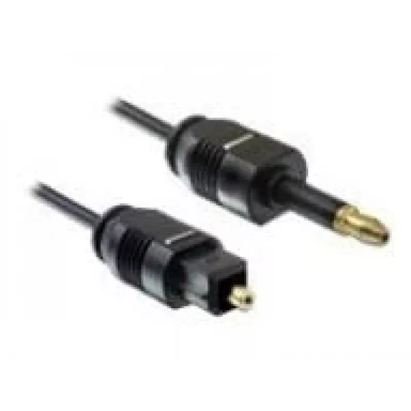Toslink kabel audio DeLOCK 82876 2m Mini-TOSLINK Czarny