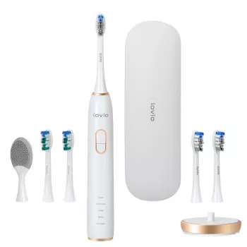 Szczoteczka soniczna LOVIO Home SonicProtect PRO Biała LVTB124WH