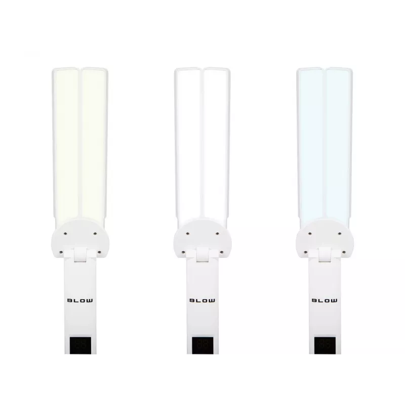 LB-24 Lampa biurkowa LED z zegarem