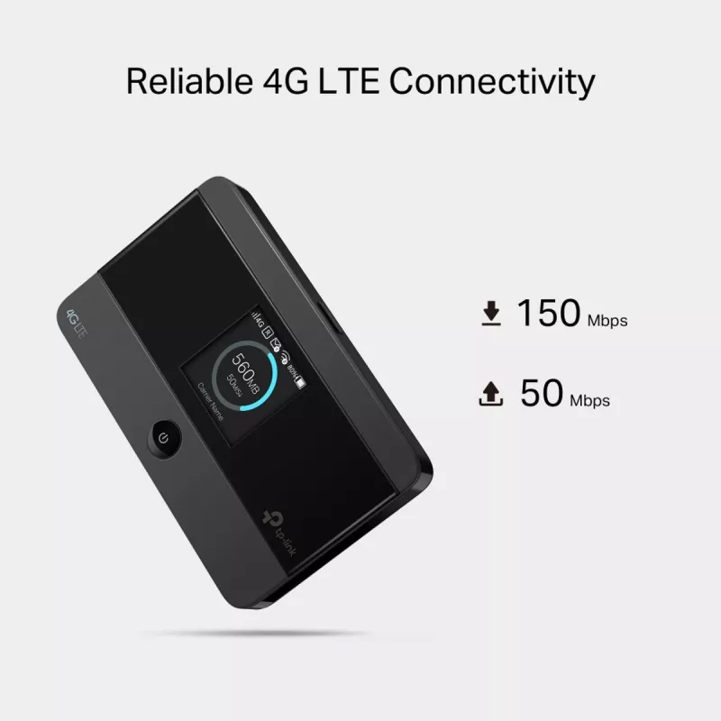 Mobilny router Wi‑Fi 4G LTE TP‑LINK M7352 150Mb/s — przenośny hotspot z gniazdem microSD