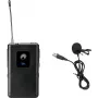 Mikrofon krawatowy Omnitronic UHF-E Series 527.5 MHz — przewodowy mikrofon krawatowy do mowy i prezentacji