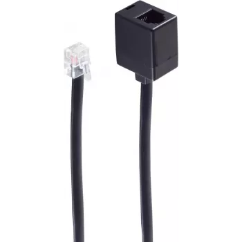 shiverpeaks BS70230-6/6 Kabel telefoniczny 10 m Czarny (BS70230-6/6)