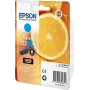 Wkład atramentowy Epson C13T33624010 Oryginalny cyjan, 8,9 ml, wydajność 650 stron, 1 szt.