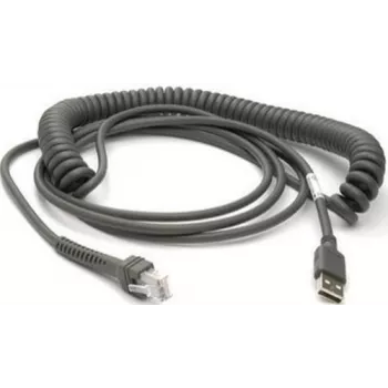 Kabel USB Datalogic, typu A, spiralny, 3,6 m (CAB-467)