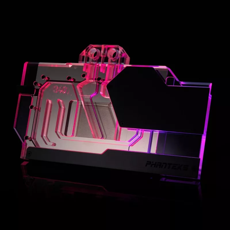 Phanteks Glacier G40 Blok wodny + Backplate