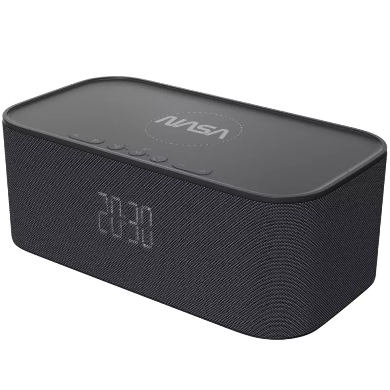 NASA SPC800 Głośnik Bluetooth / Budzik / Ładowarka bezprzewodowa