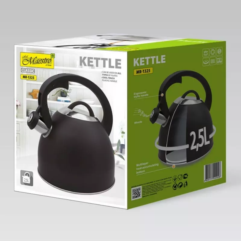 Czajnik Maestro MR-1325 2,5 l, czarny