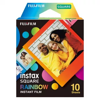 Błona natychmiastowa Fujifilm SQUARE Rainbow 10 szt.