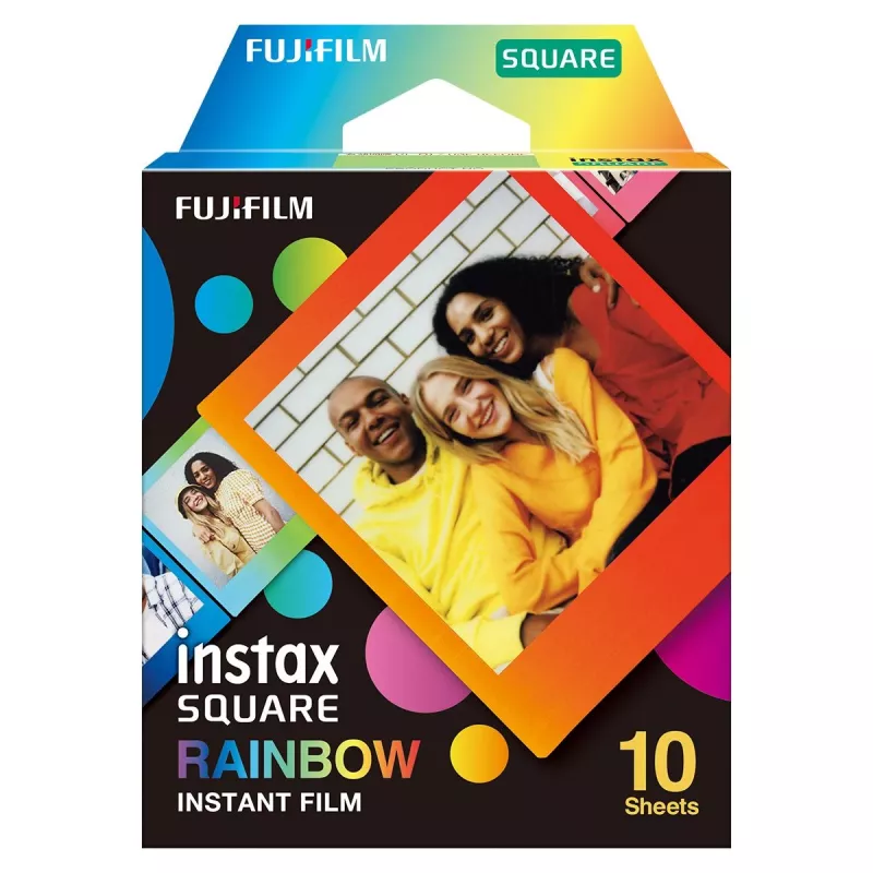 Błona natychmiastowa Fujifilm SQUARE Rainbow 10 szt.