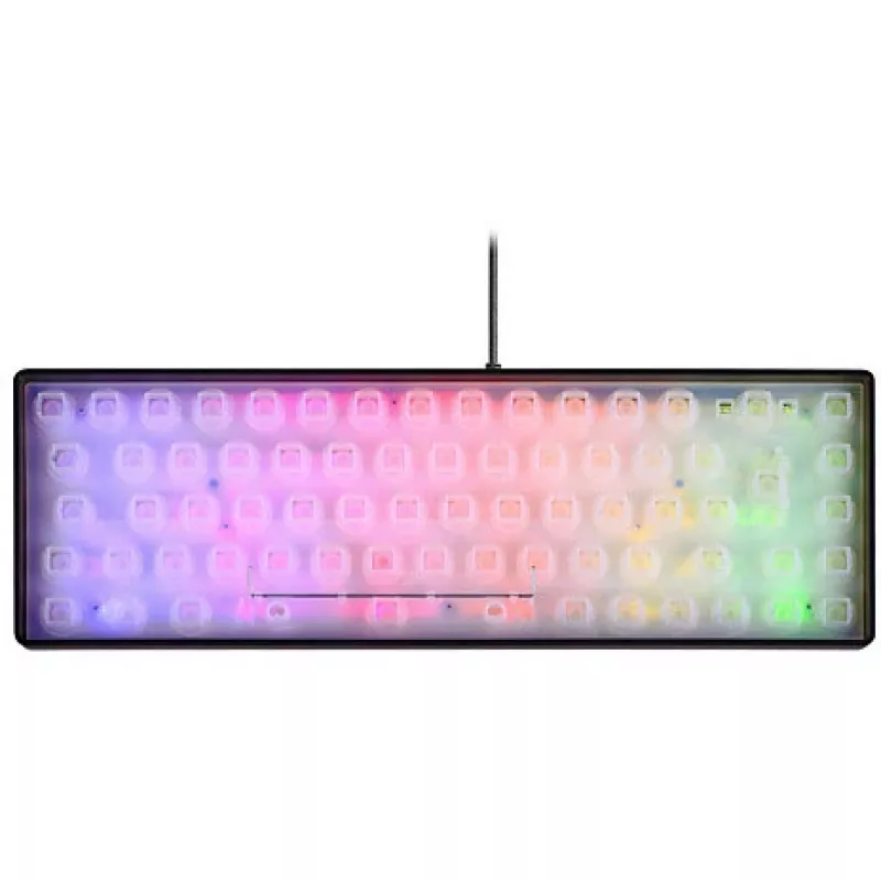 Klawiatura gamingowa Deltaco DK240 mini 60% USB, RGB czarna