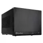 SilverStone SUGO 13 - Desktop - Mini-DTX - bez zasilacza (AT / PS/2) - Czarny - USB/Audio (SST-SG13B-Q)