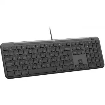 Klawiatura przewodowa LOGITECH Signature Slim K620 dla biznesu - GRAFIT - US MIĘDZYNARODOWA - USB - N/D - INTNL-973 - USB-C