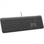 Klawiatura przewodowa LOGITECH Signature Slim K620 dla biznesu - GRAFIT - US MIĘDZYNARODOWA - USB - N/D - INTNL-973 - USB-C
