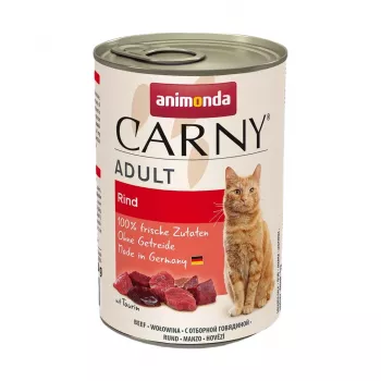 ANIMONDA Carny Adult Beef - mokra karma dla kota - 400g