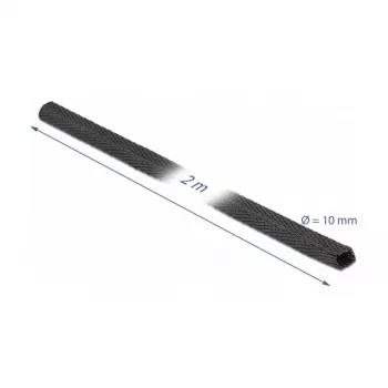 Kurczliwa rurka termokurczliwa DeLOCK 20792 2 m x 10 mm czarna