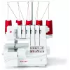 Maszyna do szycia Overlock Singer 14T968, prąd elektryczny, biała