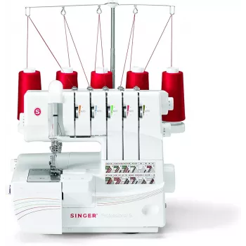 Maszyna do szycia Overlock Singer 14T968, prąd elektryczny, biała