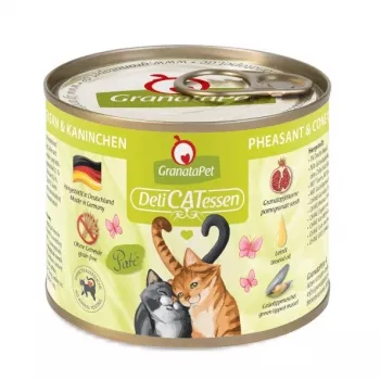 GRANATAPET DeliCATessen Bażant i królik - mokra karma dla kota - 200 g